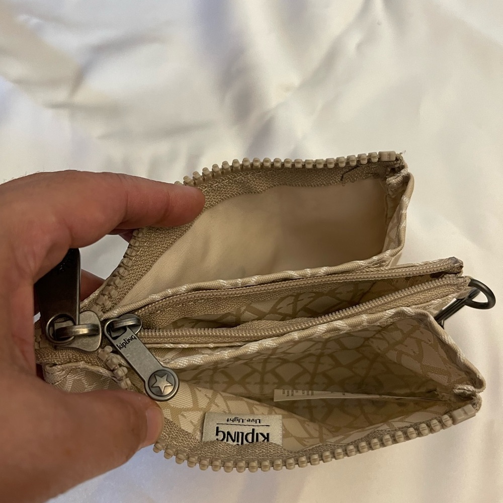 Kipling Creativity Small Pouch With Keychain - image 4